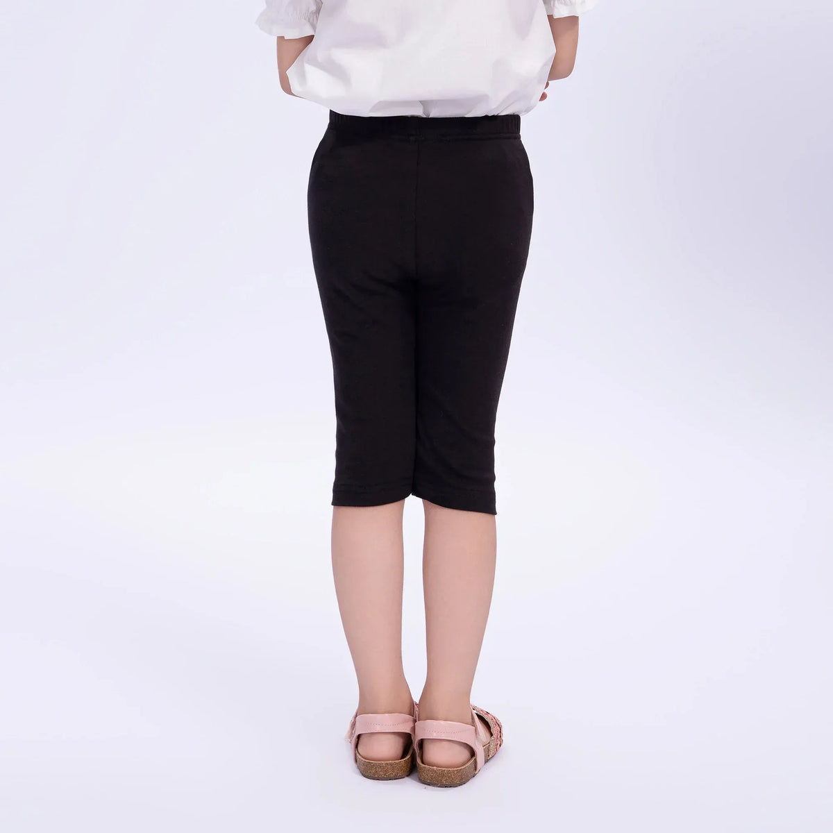 Embroidery Basic Leggings for Girls Image