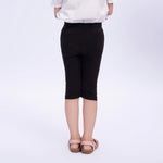 Embroidery Basic Leggings for Girls Image