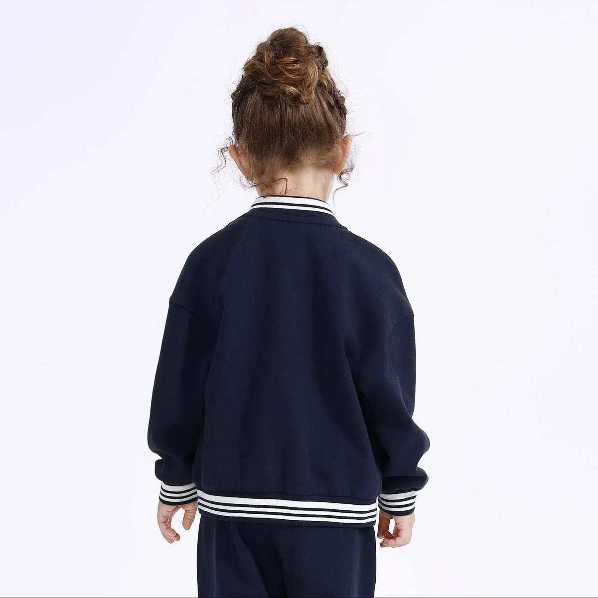 Embroidery School Sport Jacket for Girls Image