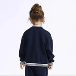 Embroidery School Sport Jacket for Girls Image