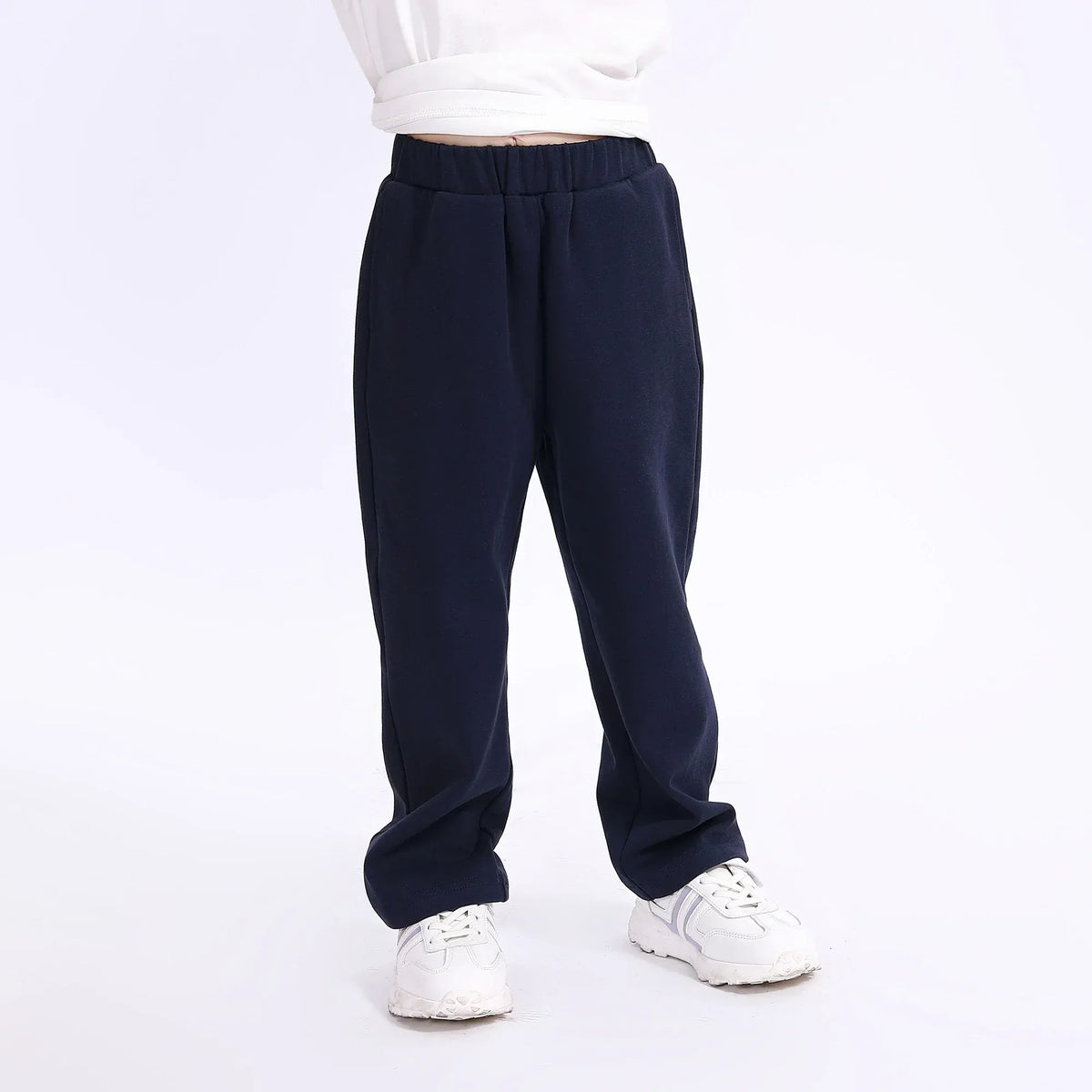 Plain School Sport Pants for Girls Image