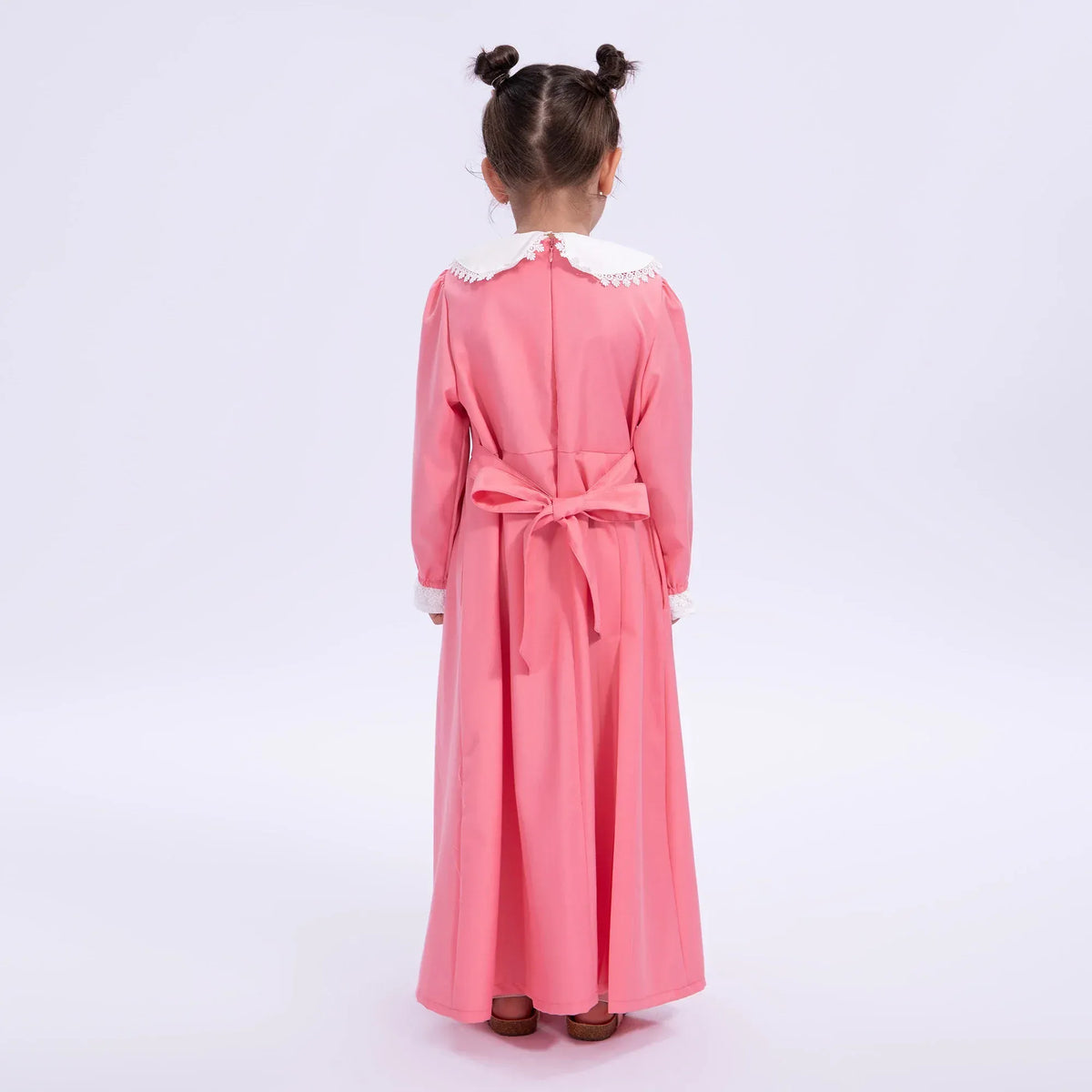 laced Uniform Dress for Girls Image