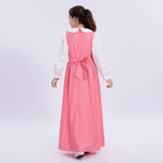 Color-Blocked Uniform Dress for Girls Image