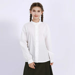 Embroidery Uniform Shirt for Girls Image