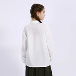 Embroidery Uniform Shirt for Girls Image