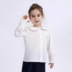 Embroidery Uniform Shirt for Girls Image