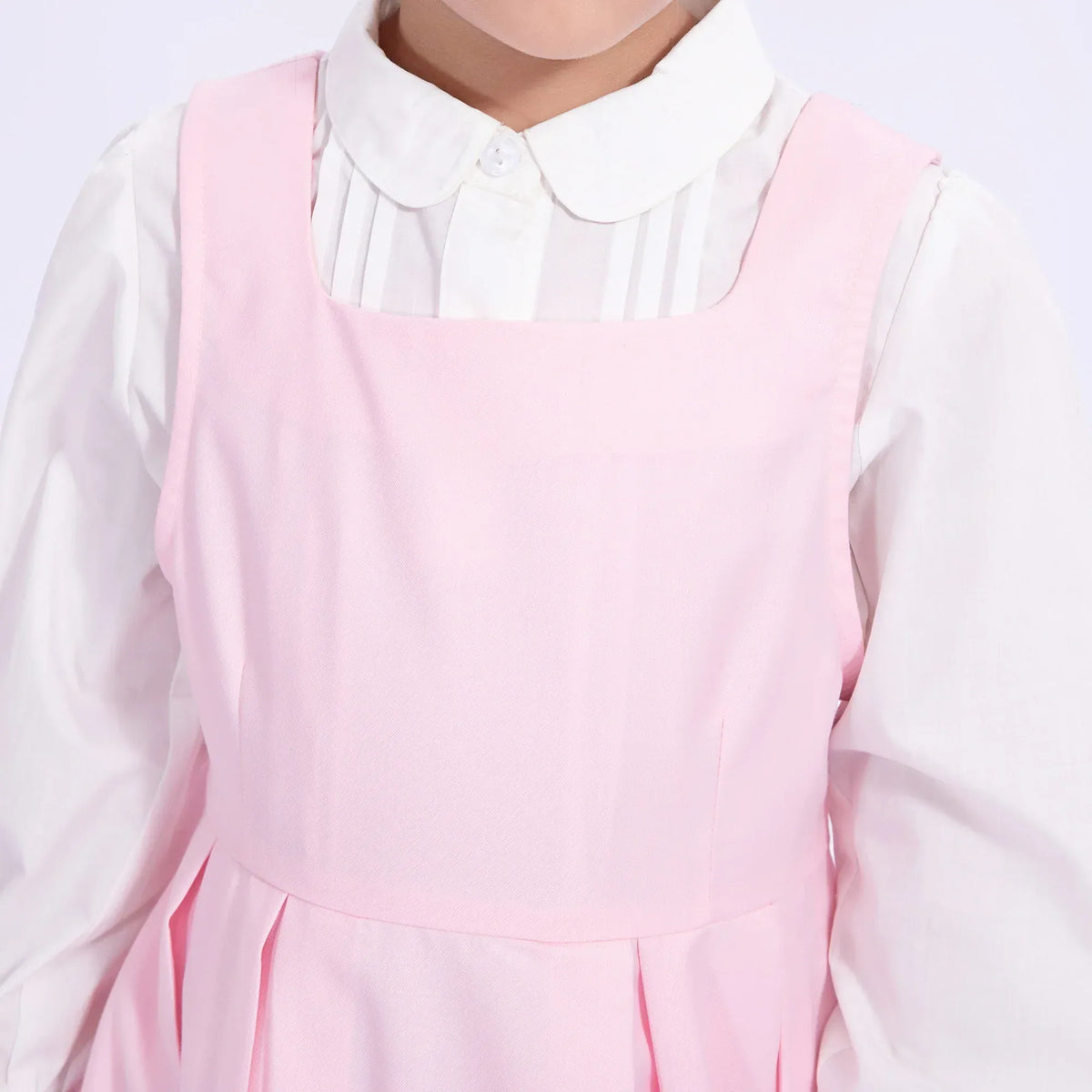 Embroidery Uniform Dress for Girls Image
