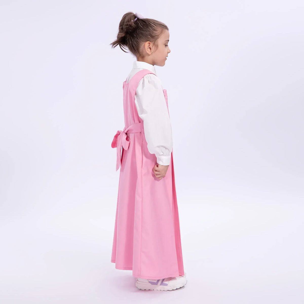 Embroidery Uniform Dress for Girls Image