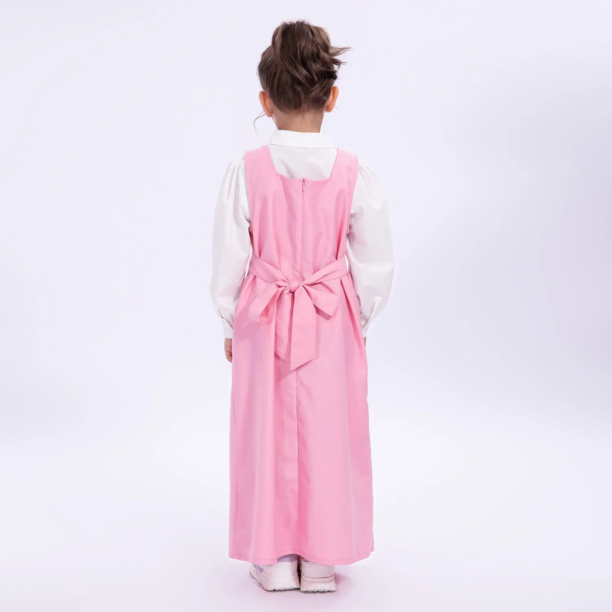 Embroidery Uniform Dress for Girls Image