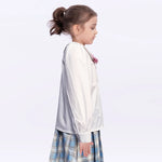 Embroidery Uniform Shirt for Girls Image