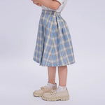 Checked Uniform Skirt for Girls Image