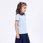 Embroidery Uniform Polo Shirt for Girls Image