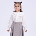 Embroidery Uniform Shirt for Girls Image