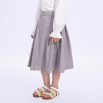 Plain Uniform Skirt for Girls Image