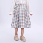 Checked Uniform Skirt for Girls Image