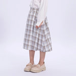 Checked Uniform Skirt for Girls Image