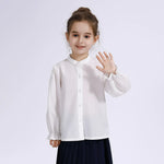 Embroidery Uniform Shirt for Girls Image
