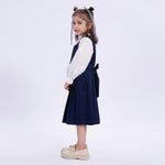 Embroidery Uniform Dress for Girls Image