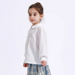 Embroidery Uniform Shirt for Girls Image