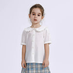 Embroidery Uniform Shirt for Girls Image