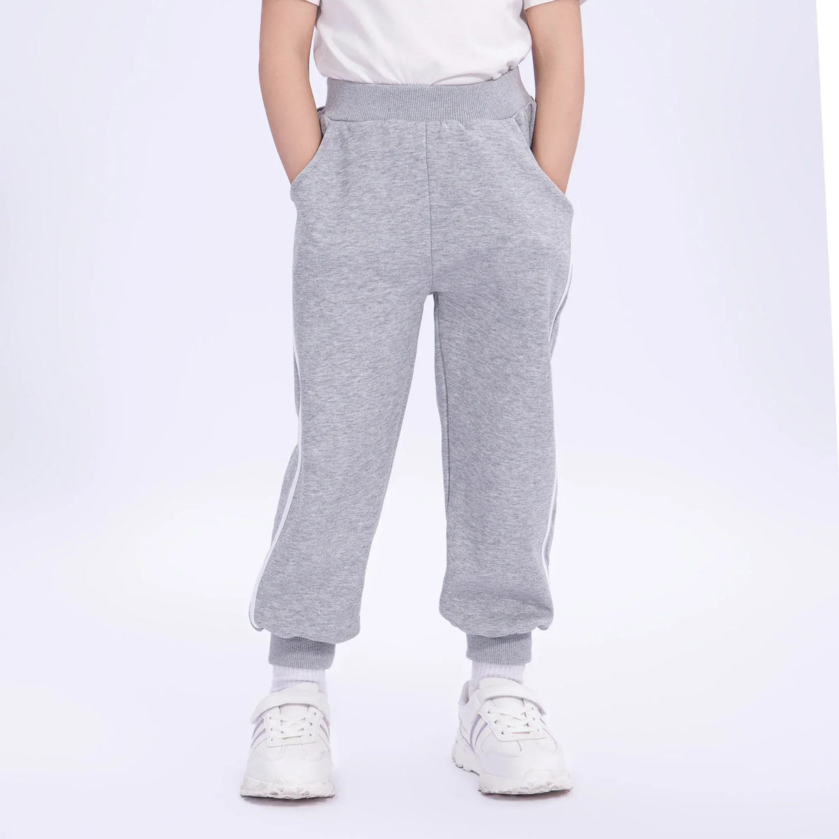 Embroidery School Sport Pants for Girls Image