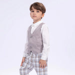 Embroidery Uniform Waistcoat for Boys Image