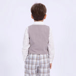 Embroidery Uniform Waistcoat for Boys Image