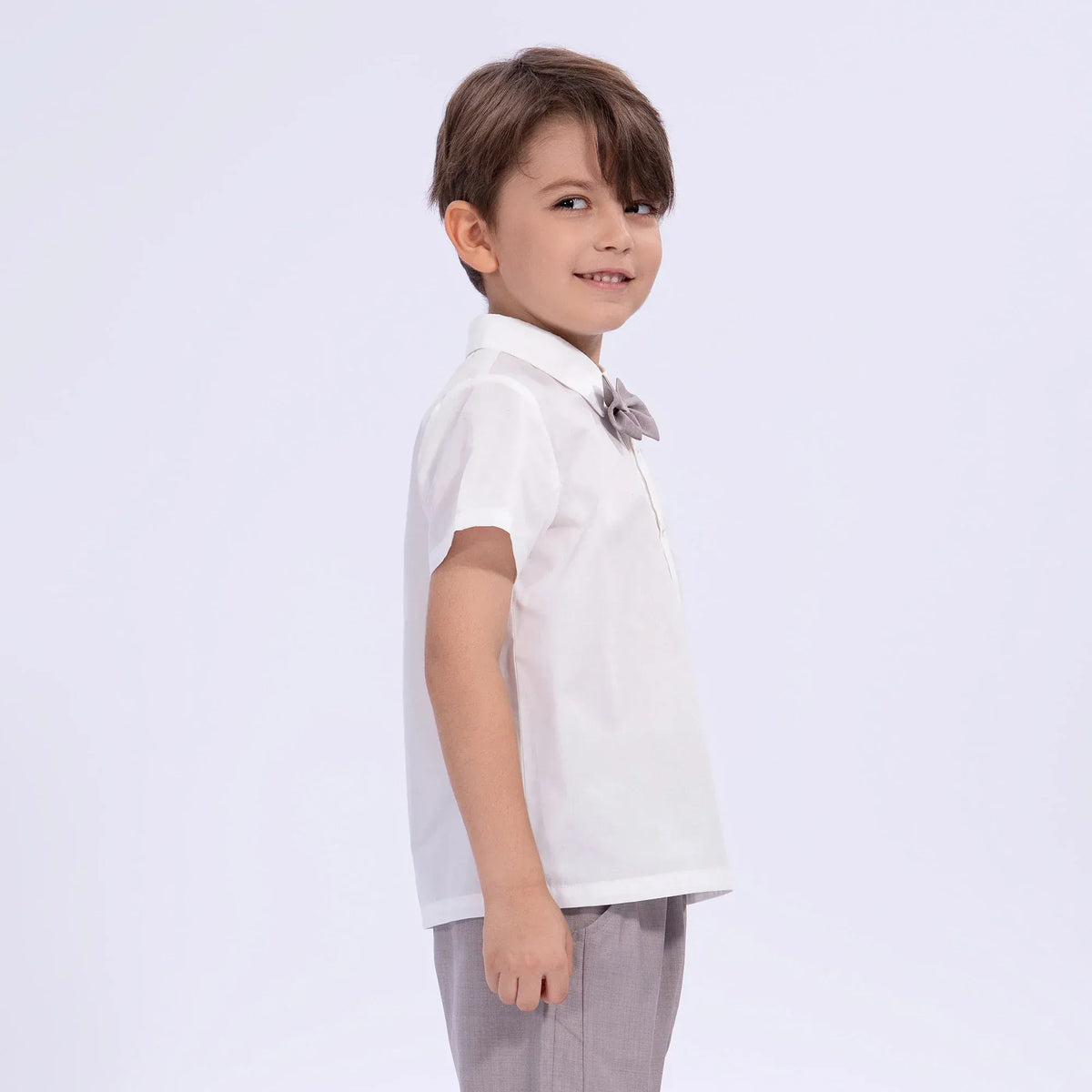Embroidery Uniform Blouse for Boys Image