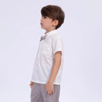 Embroidery Uniform Blouse for Boys Image