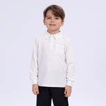 Embroidery Uniform Polo Shirt for Boys Image
