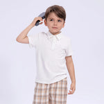 Embroidery Uniform Polo Shirt for Boys Image