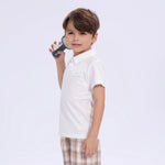 Embroidery Uniform Polo Shirt for Boys Image