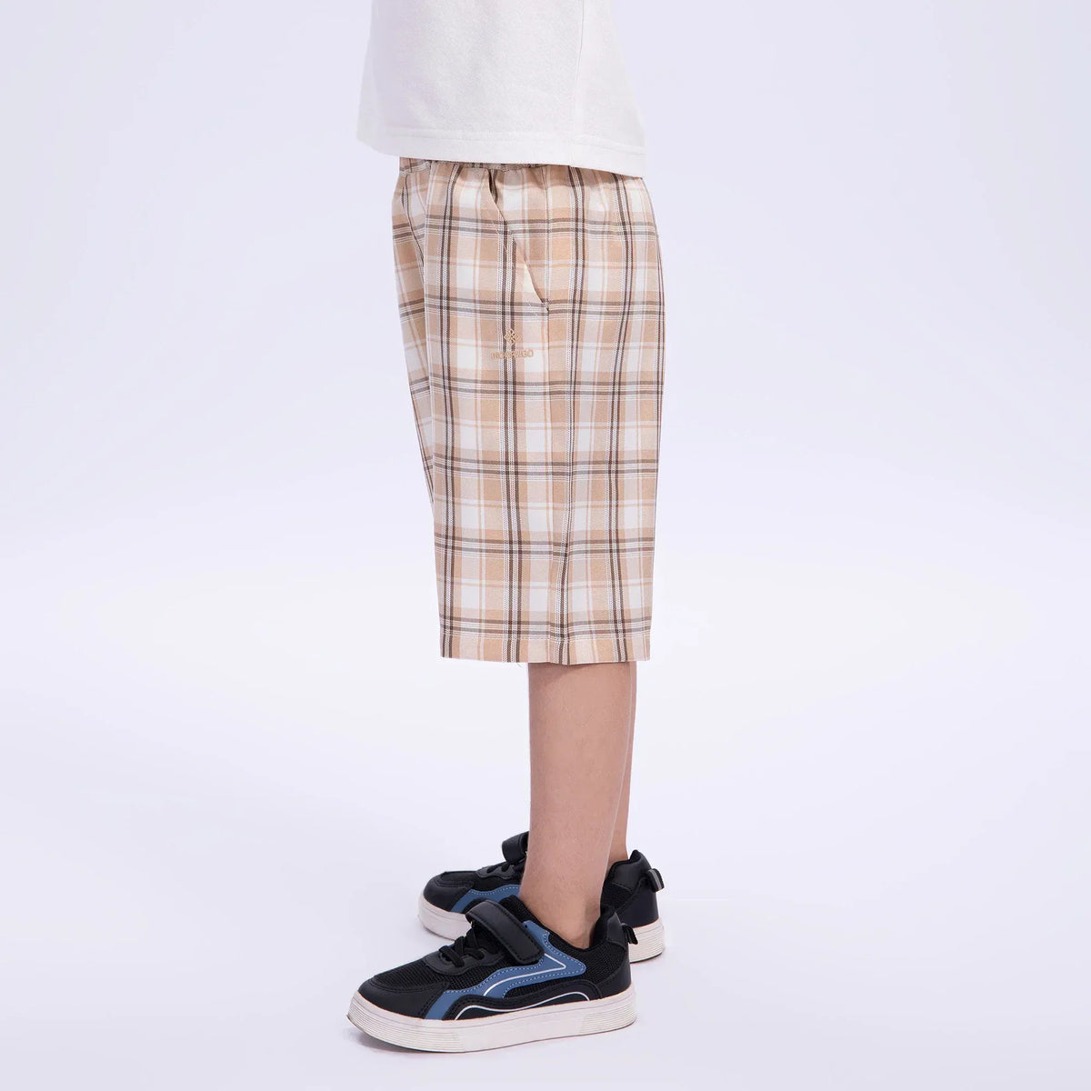 Checked Uniform Shorts for Boys Image