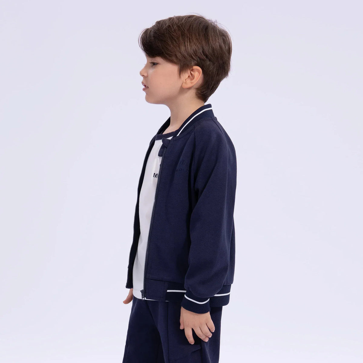 Embroidery School Sport Jacket for Boys Image