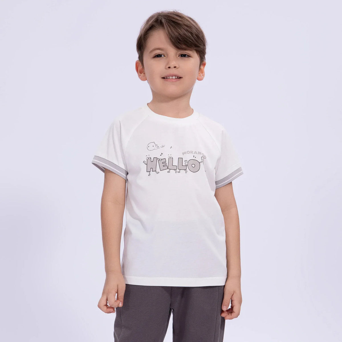 Printed School Sport T-Shirt for Boys Image