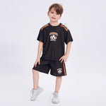 Black Printed Sport T-Shirt for Boys Image