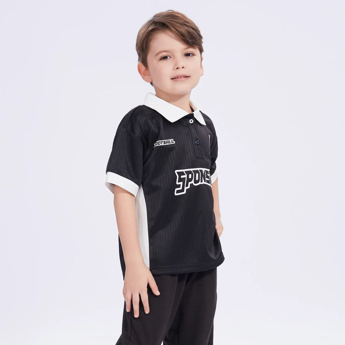 Printed Sport Polo Shirt for Boys Image
