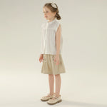 قميص جاكار بأكمام واسعة للبنات