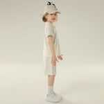 بولوشيرت مزين بطباعة للبنات