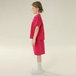 Printed Sport Basic Sleeve T.Shirt For Girls