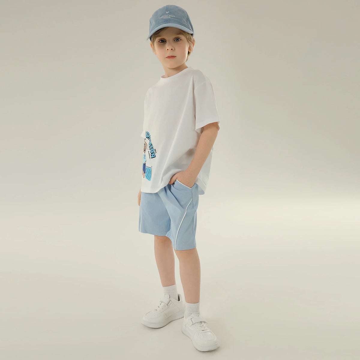 شورت رياضي أساسي للأولاد