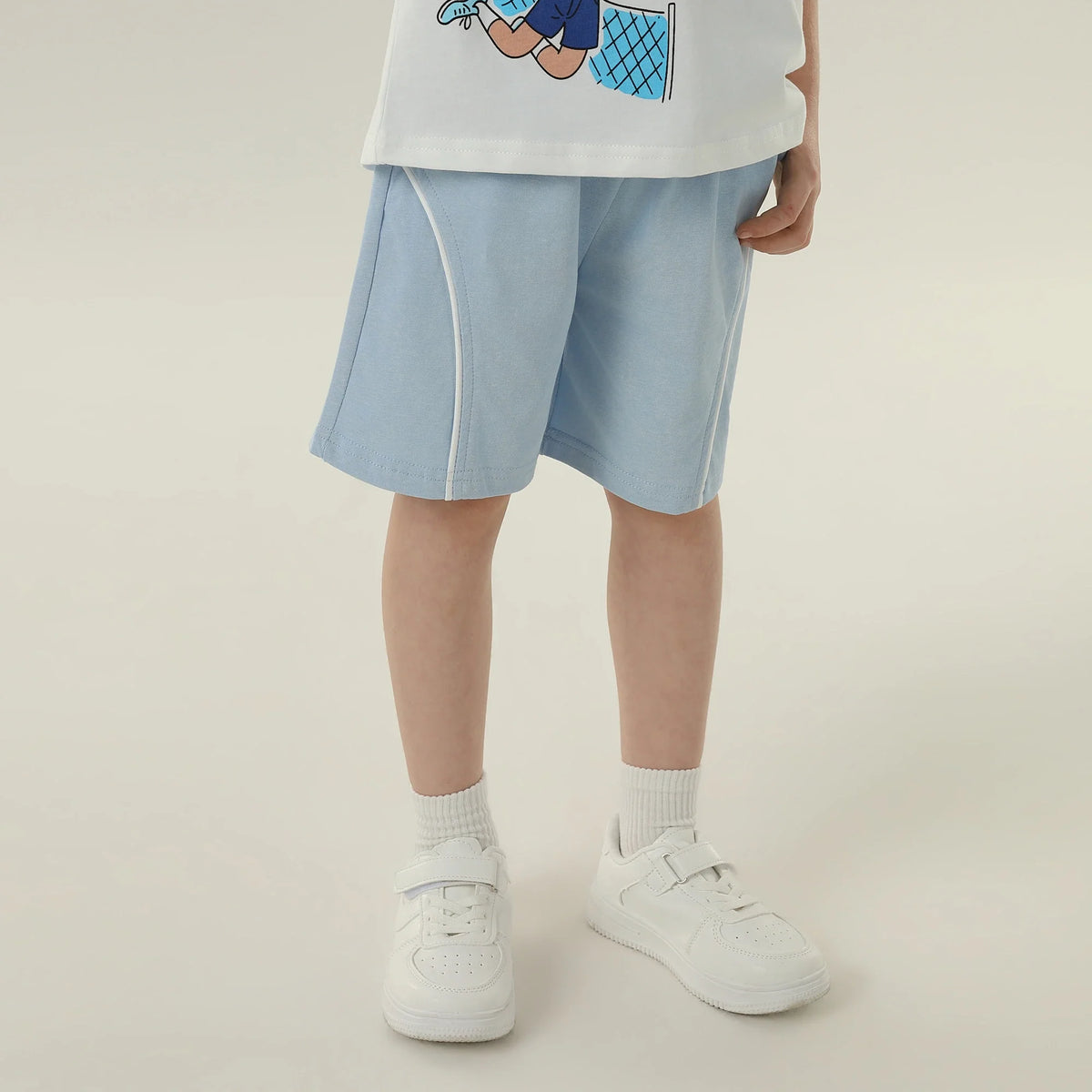 شورت رياضي أساسي للأولاد