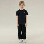 تيشيرت مطرز بأكمام طويلة بتصميم عصري للأولاد