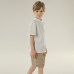 بلوزة بأكمام قصيرة للأولاد