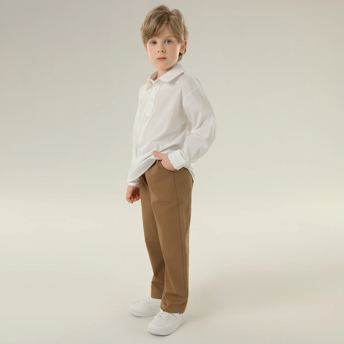 بنطال ساده كاجوال للأولاد