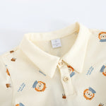 بولوشيرت مزين كاجوال للأولاد المواليد