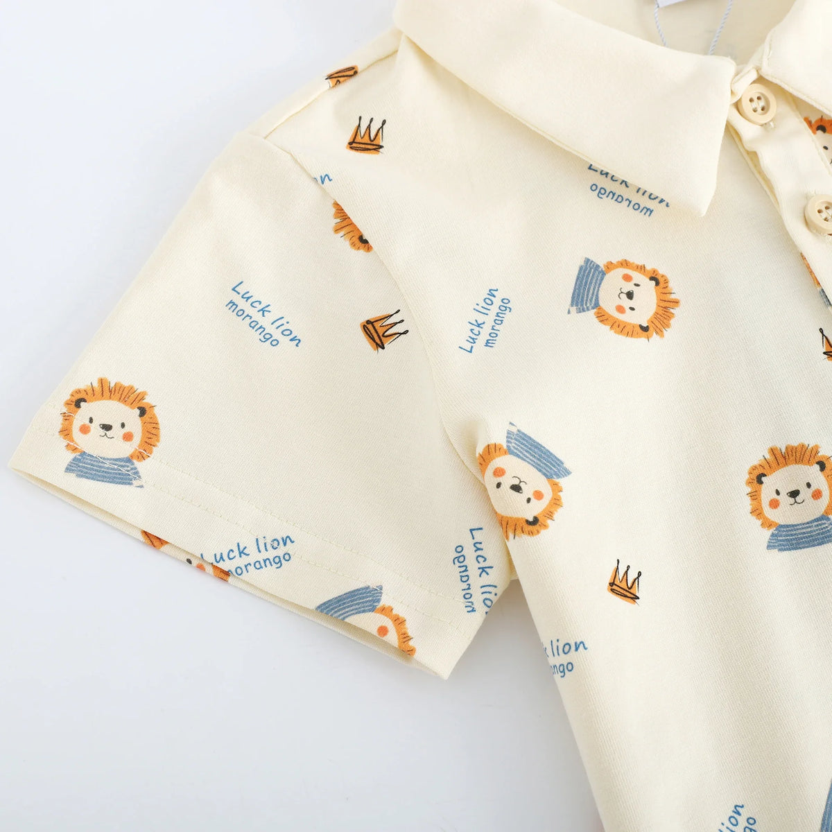 بولوشيرت مزين كاجوال للأولاد المواليد