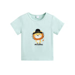 تيشيرت مزين بطباعة للأولاد المواليد