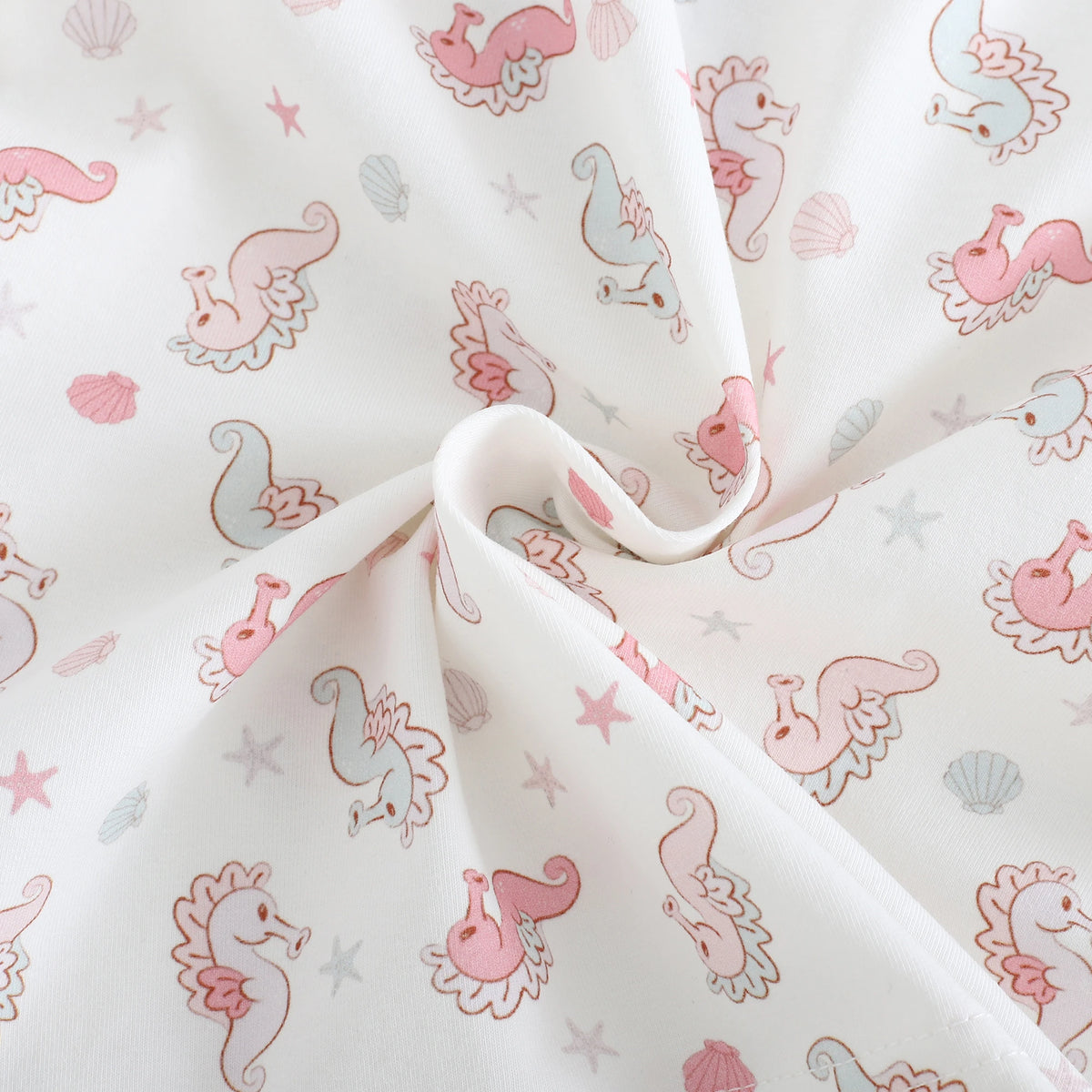 Printed Street Look Flutter Sleeve T.Shirt For Baby Girl