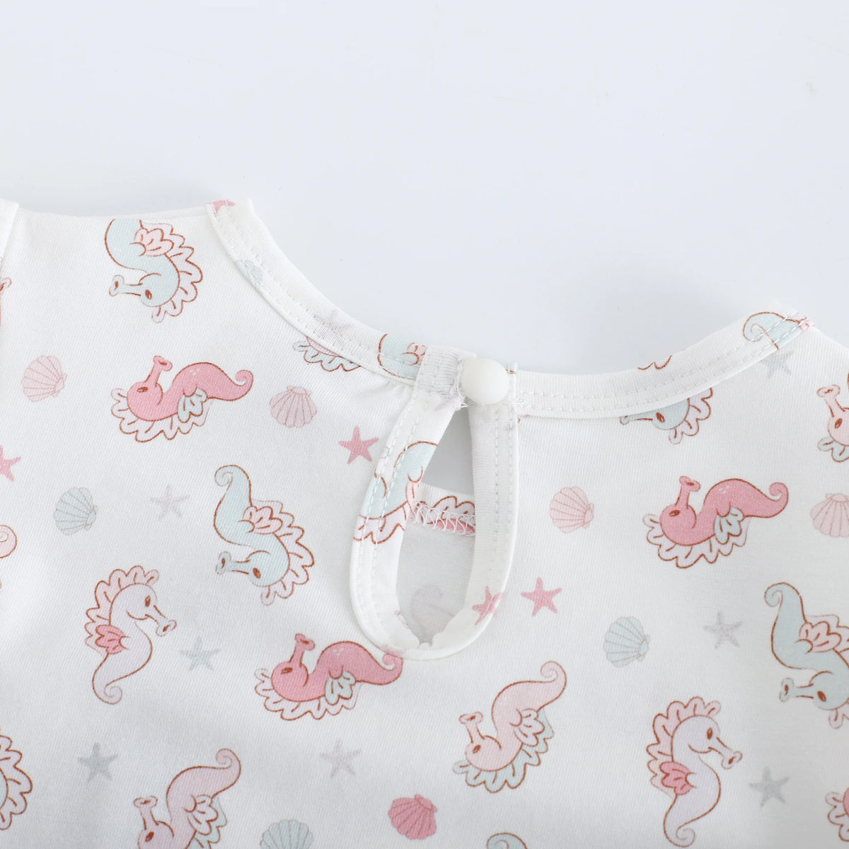 Printed Street Look Flutter Sleeve T.Shirt For Baby Girl